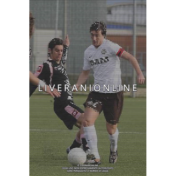 INTER - PALERMO TORNEO DI VIAREGGIO \'COPPA CARNEVALE\' 2009 MONTEMURLO (PO), 11 FEBBRAIO 2009 NELLA FOTO: CARDIROLA E TEMPERINO FOTO AG. A. LIVERANI SAS