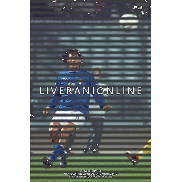 Ancona 16/11/2003 Italia-Romania Nazionale Calcio Amichevole nella foto Francesco Totti* Agenzia Aldo Liverani