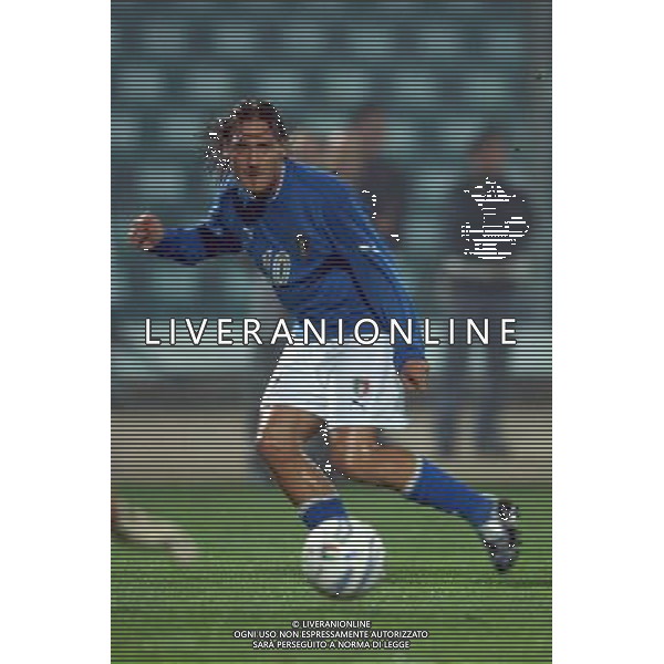 Ancona 16/11/2003 Italia-Romania Nazionale Calcio Amichevole nella foto Francesco Totti* Agenzia Aldo Liverani