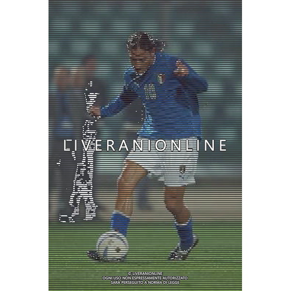 Ancona 16/11/2003 Italia-Romania Nazionale Calcio Amichevole nella foto Francesco Totti* Agenzia Aldo Liverani