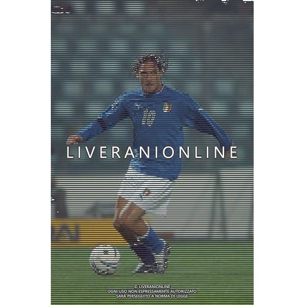 Ancona 16/11/2003 Italia-Romania Nazionale Calcio Amichevole nella foto Francesco Totti* Agenzia Aldo Liverani