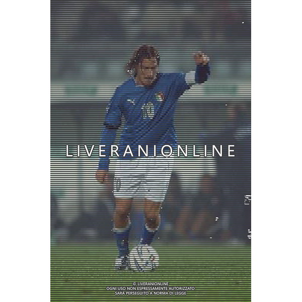 Ancona 16/11/2003 Italia-Romania Nazionale Calcio Amichevole nella foto Francesco Totti* Agenzia Aldo Liverani
