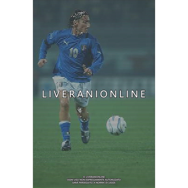 Ancona 16/11/2003 Italia-Romania Nazionale Calcio Amichevole nella foto Francesco Totti* Agenzia Aldo Liverani