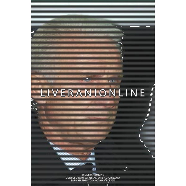Ancona 16/11/2003 Italia-Romania Nazionale Calcio Amichevole nella foto Giovanni Trapattoni durante il minuto di raccoglimento* Agenzia Aldo Liverani