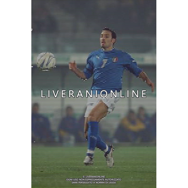 Ancona 16/11/2003 Italia-Romania Nazionale Calcio Amichevole nella foto Zambrotta Gianluca* Agenzia Aldo Liverani