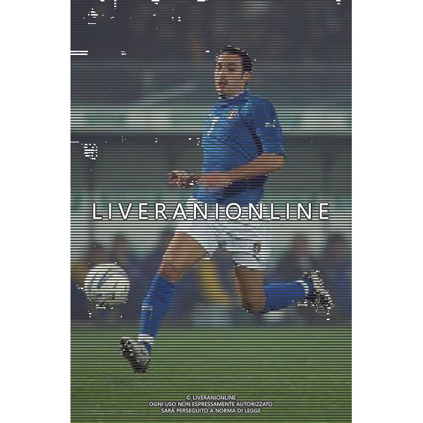 Ancona 16/11/2003 Italia-Romania Nazionale Calcio Amichevole nella foto Zambrotta Gianluca* Agenzia Aldo Liverani