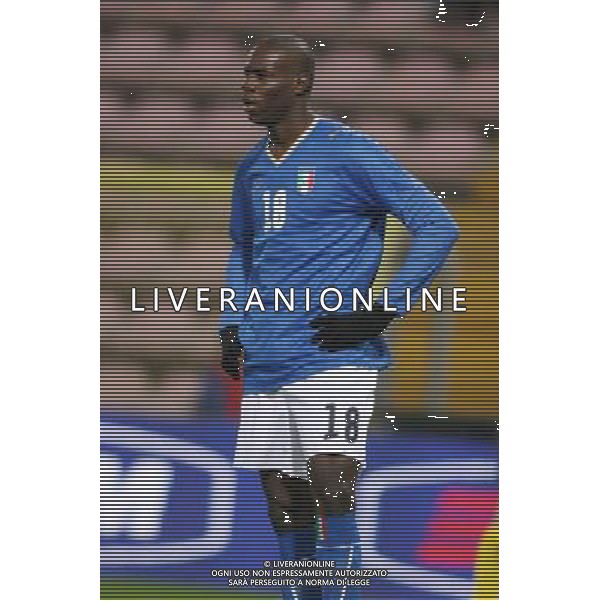 Italia - Svezia Nazionale U21 amichevole Trieste 11/02/2009 nella foto mario balotelli ph garbuio/Ag. Aldo Liverani Sas