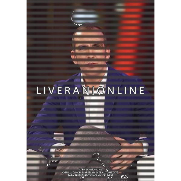 MILANO 11 FEBBRAIO 2009 TRASMISSIONE CHIAMBRETTI NIGHT NELLA FOTO: PAOLO DI CANIO PH FRANCESCO BONFANTI-AG ALDO LIVERANI