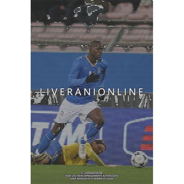 TRIESTE 11/02/2009 GARA AMICHEVOLE ITALIA-SVEZIA UNDER 21 NELLA FOTO:MARIO BALOTELLI FOTO PAOLA GARBUIO/AG.ALDO LIVERANI