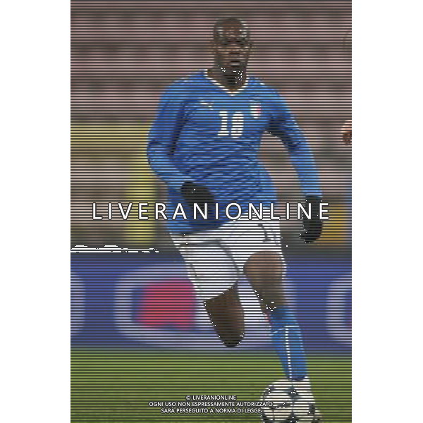 TRIESTE 11/02/2009 GARA AMICHEVOLE ITALIA-SVEZIA UNDER 21 NELLA FOTO:MARIO BALOTELLI FOTO PAOLA GARBUIO/AG.ALDO LIVERANI