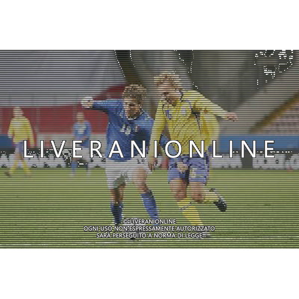 TRIESTE 11/02/2009 GARA AMICHEVOLE ITALIA-SVEZIA UNDER 21 NELLA FOTO:CERCI ALESSIO E BENGTSSON FOTO PAOLA GARBUIO/AG.ALDO LIVERANI