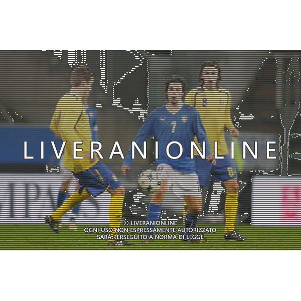 TRIESTE 11/02/2009 GARA AMICHEVOLE ITALIA-SVEZIA UNDER 21 NELLA FOTO:DESSENA DANIELE FOTO PAOLA GARBUIO/AG.ALDO LIVERANI