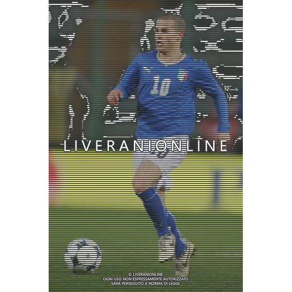 TRIESTE 11/02/2009 GARA AMICHEVOLE ITALIA-SVEZIA UNDER 21 NELLA FOTO:GIOVINCO SEBASTIAN FOTO PAOLA GARBUIO/AG.ALDO LIVERANI