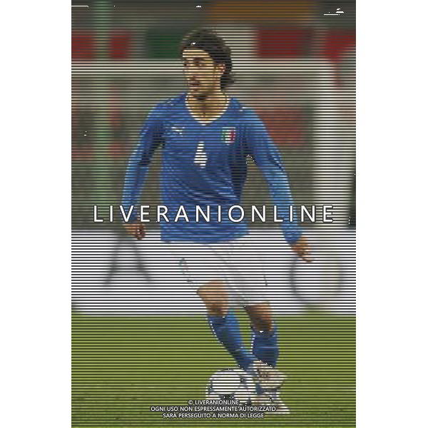 TRIESTE 11/02/2009 GARA AMICHEVOLE ITALIA-SVEZIA UNDER 21 NELLA FOTO:MOROSINI PIERMARIO FOTO PAOLA GARBUIO/AG.ALDO LIVERANI