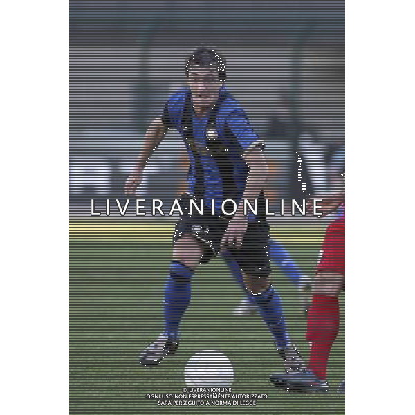 VIAREGGIO, 9 FEBBRAIO 2009 TORNEO DI VIAREGGIO \'COPPA CARNEVALE\' 2009 INTER QUEENS PARK RANGERS NELLA FOTO: LUCA CALDIROLA FOTO AG. A. LIVERANI SAS