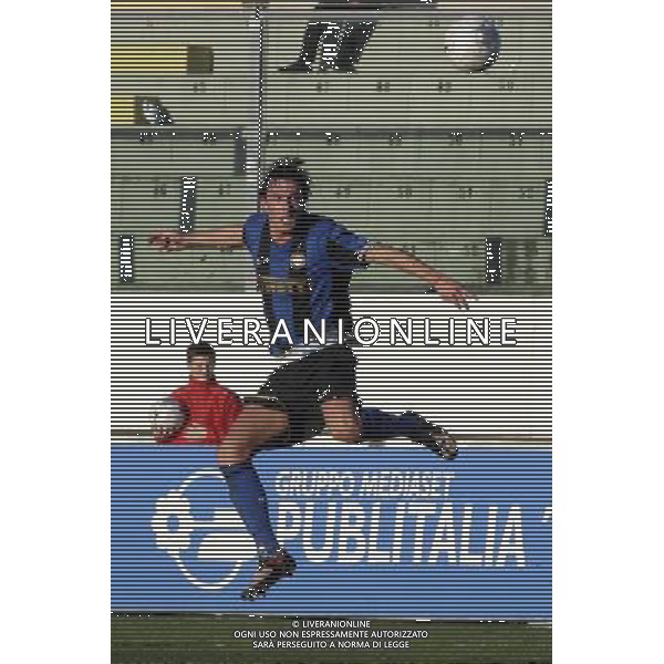 VIAREGGIO, 9 FEBBRAIO 2009 TORNEO DI VIAREGGIO \'COPPA CARNEVALE\' 2009 INTER QUEENS PARK RANGERS NELLA FOTO: LUCA CALDIROLA FOTO AG. A. LIVERANI SAS
