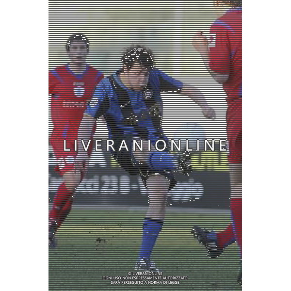 VIAREGGIO, 9 FEBBRAIO 2009 TORNEO DI VIAREGGIO \'COPPA CARNEVALE\' 2009 INTER QUEENS PARK RANGERS NELLA FOTO: MATTIA DESTRO FOTO AG. A. LIVERANI SAS