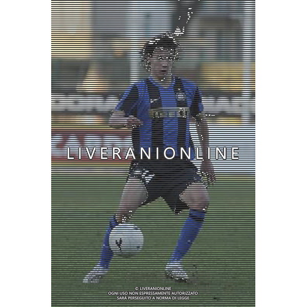 VIAREGGIO, 9 FEBBRAIO 2009 TORNEO DI VIAREGGIO \'COPPA CARNEVALE\' 2009 INTER QUEENS PARK RANGERS NELLA FOTO: KRHIN RENE\' FOTO AG. A. LIVERANI SAS
