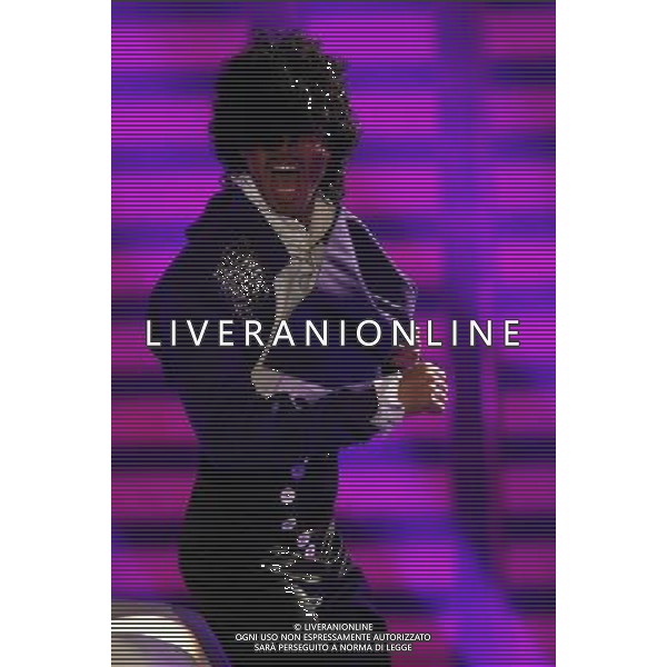 \' CHIAMBRETTI NIGHT\' NELLA FOTO: JONATHAN KASHANIAN nella parte del cantante Prince © ANTONIO SORANO - AG. ALDO LIVERANI SAS
