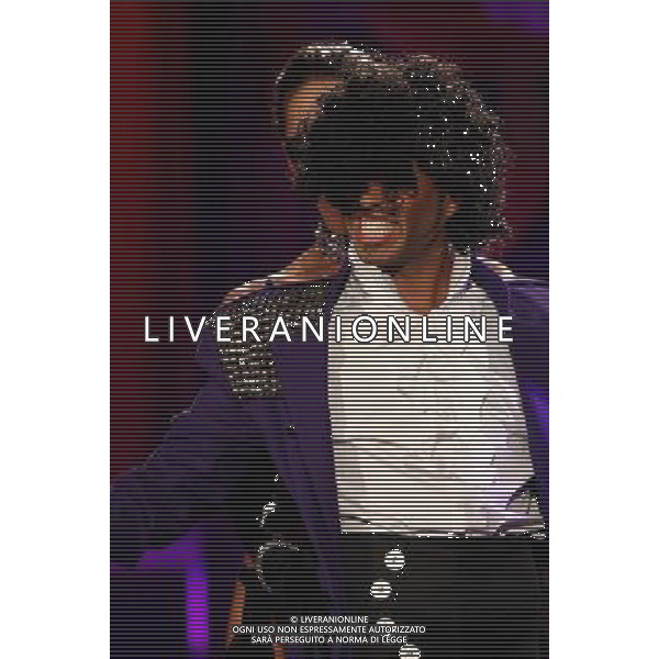 \' CHIAMBRETTI NIGHT\' NELLA FOTO: JONATHAN KASHANIAN nella parte del cantante Prince © ANTONIO SORANO - AG. ALDO LIVERANI SAS
