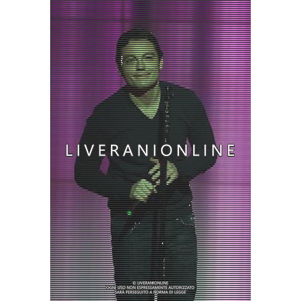 TIZIANO FERRO TRASMISSIONE TV: \' CHE TEMPO CHE FA\' FOTO ANTONIO SORANO - AG. ALDO LIVERANI SAS