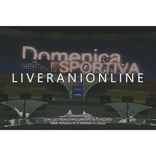 TRASMISSIONE TV: \' LA DOMENICA SPORTIVA\' NELLA FOTO: LOGO DELLA DOMENICA SPORTIVA © ANTONIO SORANO - AG. ALDO LIVERANI SAS