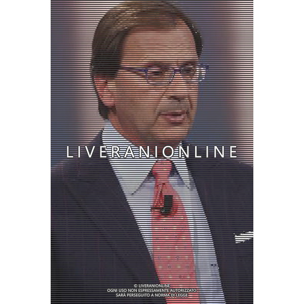 TRASMISSIONE TV: \' LA DOMENICA SPORTIVA\' NELLA FOTO: MASSIMO DE LUCA © ANTONIO SORANO - AG. ALDO LIVERANI SAS