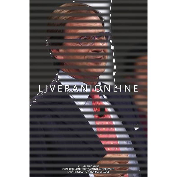 TRASMISSIONE TV: \' LA DOMENICA SPORTIVA\' NELLA FOTO: MASSIMO DE LUCA © ANTONIO SORANO - AG. ALDO LIVERANI SAS