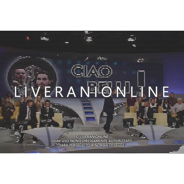 TRASMISSIONE TV: \' LA DOMENICA SPORTIVA\' NELLA FOTO: FULVIO COLLOVATI - CLAUDIO MARCHISIO ( calciatore della Juventus) - SALVATORE BAGNI © ANTONIO SORANO - AG. ALDO LIVERANI SAS