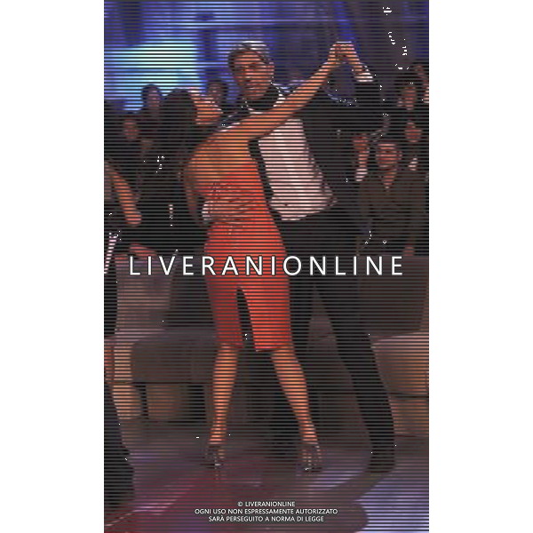 TRASMISSIONE TV: \' QUESTA DOMENICA\' - PUNTATA DEL 15 FEBBRAIO 2009 NELLA FOTO: DANIELA MARTANI - FABRIZIO CIMMINO © MASSIMO BRUNI - AG. ALDO LIVERANI SAS BALLARE