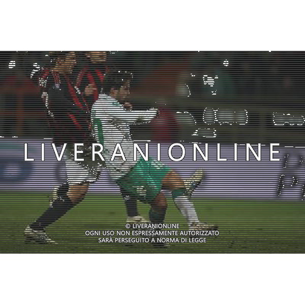 CALCIO BREMA COPPA UEFA 18.02.2009 Werder Brema - AC Milan 1:1 il gol di Diego Es gelten unsere AGB, einsehbar auf www.firosportphoto.de copyright by firo sportphoto/ag.aldo liverani sas ONLY FOR ITALY 