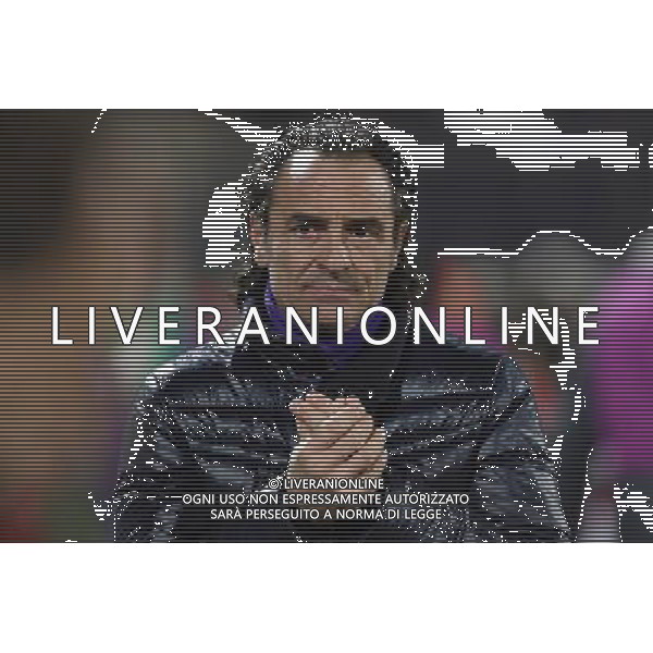 FIRENZE, 19 FEBBRAIO 2009 TERZO TURNO COPPA UEFA FIORENTINA AJAX AMSTERDAM NELLA FOTO: CESARE PRANDELLI ALLENATORE DELLA FIORENTINA FOTO AG. A. LIVERANI SAS