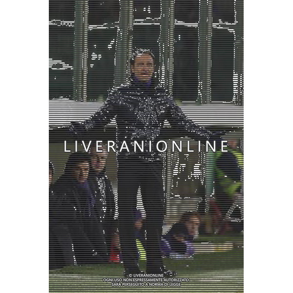 FIRENZE, 19 FEBBRAIO 2009 TERZO TURNO COPPA UEFA FIORENTINA AJAX AMSTERDAM NELLA FOTO: CESARE PRANDELLI ALLENATORE DELLA FIORENTINA FOTO AG. A. LIVERANI SAS