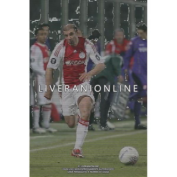FIRENZE, 19 FEBBRAIO 2009 TERZO TURNO COPPA UEFA FIORENTINA AJAX AMSTERDAM NELLA FOTO: KENNEDY BAKIRCIOGLU FOTO AG. A. LIVERANI SAS