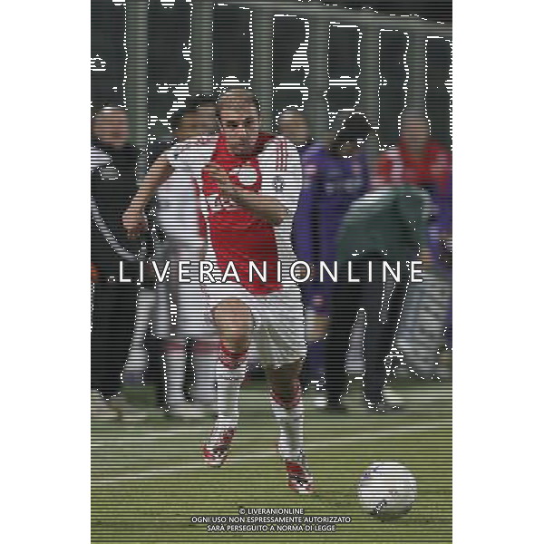FIRENZE, 19 FEBBRAIO 2009 TERZO TURNO COPPA UEFA FIORENTINA AJAX AMSTERDAM NELLA FOTO: KENNEDY BAKIRCIOGLU FOTO AG. A. LIVERANI SAS