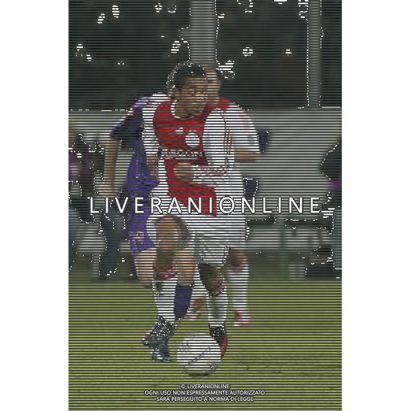 FIRENZE, 19 FEBBRAIO 2009 TERZO TURNO COPPA UEFA FIORENTINA AJAX AMSTERDAM NELLA FOTO: URBY EMANUELSON FOTO AG. A. LIVERANI SAS