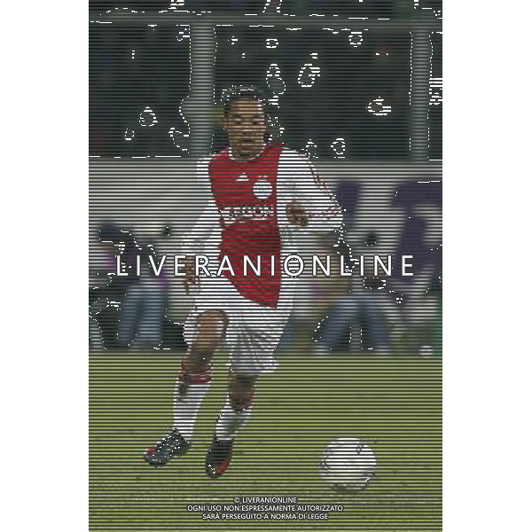 FIRENZE, 19 FEBBRAIO 2009 TERZO TURNO COPPA UEFA FIORENTINA AJAX AMSTERDAM NELLA FOTO: URBY EMANUELSON FOTO AG. A. LIVERANI SAS