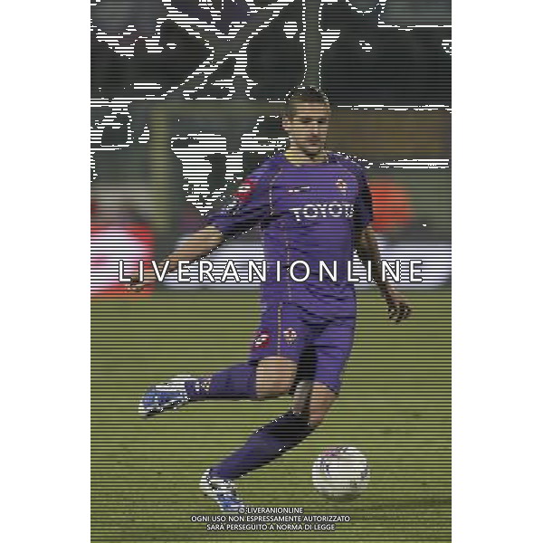 FIRENZE, 19 FEBBRAIO 2009 TERZO TURNO COPPA UEFA FIORENTINA AJAX AMSTERDAM NELLA FOTO: ALESSANDRO GAMBERINI FOTO AG. A. LIVERANI SAS