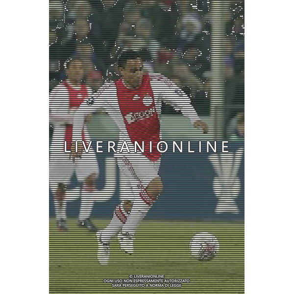FIRENZE, 19 FEBBRAIO 2009 TERZO TURNO COPPA UEFA FIORENTINA AJAX AMSTERDAM NELLA FOTO: LEONARDO VITOR SANTIAGO FOTO AG. A. LIVERANI SAS