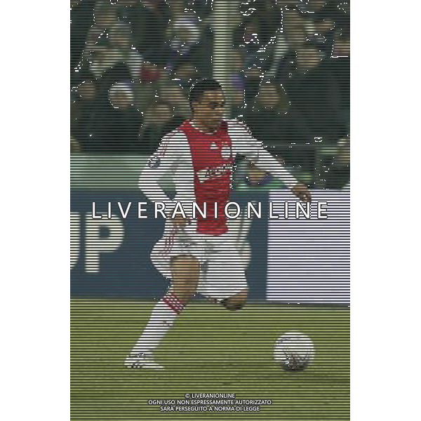FIRENZE, 19 FEBBRAIO 2009 TERZO TURNO COPPA UEFA FIORENTINA AJAX AMSTERDAM NELLA FOTO: LEONARDO VITOR SANTIAGO FOTO AG. A. LIVERANI SAS