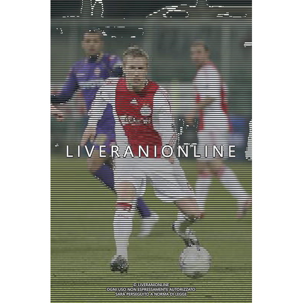 FIRENZE, 19 FEBBRAIO 2009 TERZO TURNO COPPA UEFA FIORENTINA AJAX AMSTERDAM NELLA FOTO: RASMUS LINDGREN FOTO AG. A. LIVERANI SAS