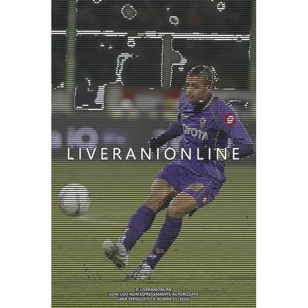 FIRENZE, 19 FEBBRAIO 2009 TERZO TURNO COPPA UEFA FIORENTINA AJAX AMSTERDAM NELLA FOTO: FELIPE MELO FOTO AG. A. LIVERANI SAS