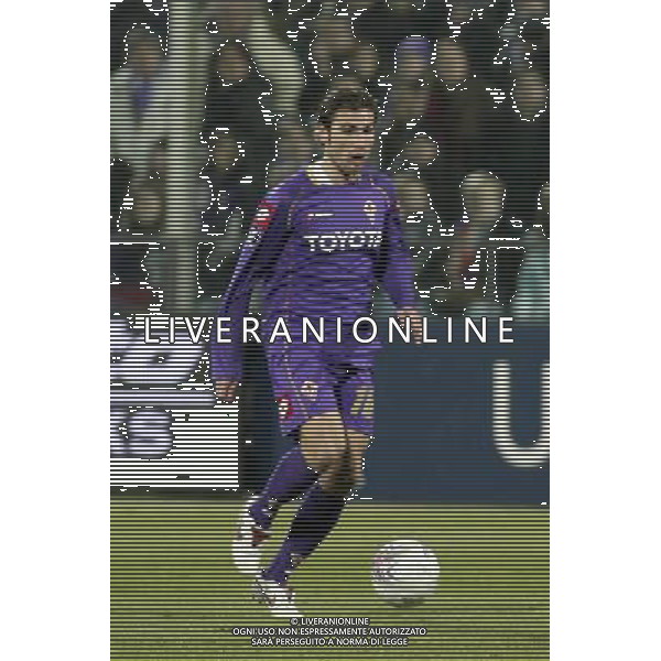 FIRENZE, 19 FEBBRAIO 2009 TERZO TURNO COPPA UEFA FIORENTINA AJAX AMSTERDAM NELLA FOTO: ADRIAN MUTU FOTO AG. A. LIVERANI SAS