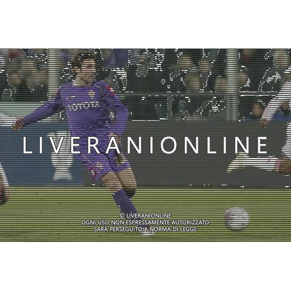 FIRENZE, 19 FEBBRAIO 2009 TERZO TURNO COPPA UEFA FIORENTINA AJAX AMSTERDAM NELLA FOTO: ADRIAN MUTU FOTO AG. A. LIVERANI SAS