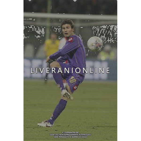 FIRENZE, 19 FEBBRAIO 2009 TERZO TURNO COPPA UEFA FIORENTINA AJAX AMSTERDAM NELLA FOTO: ADRIAN MUTU FOTO AG. A. LIVERANI SAS