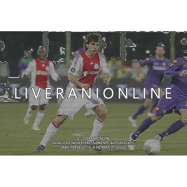 FIRENZE, 19 FEBBRAIO 2009 TERZO TURNO COPPA UEFA FIORENTINA AJAX AMSTERDAM NELLA FOTO: OLEGUER PRESAS RENOM FOTO AG. A. LIVERANI SAS