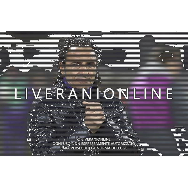 FIRENZE, 19 FEBBRAIO 2009 TERZO TURNO COPPA UEFA FIORENTINA AJAX AMSTERDAM NELLA FOTO: CESARE PRANDELLI ALLENATORE DELLA FIORENTINA FOTO AG. A. LIVERANI SAS