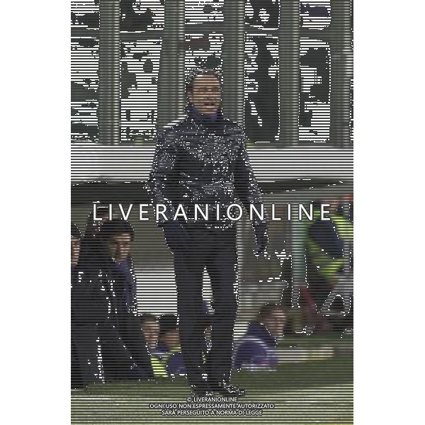 FIRENZE, 19 FEBBRAIO 2009 TERZO TURNO COPPA UEFA FIORENTINA AJAX AMSTERDAM NELLA FOTO: CESARE PRANDELLI ALLENATORE DELLA FIORENTINA FOTO AG. A. LIVERANI SAS
