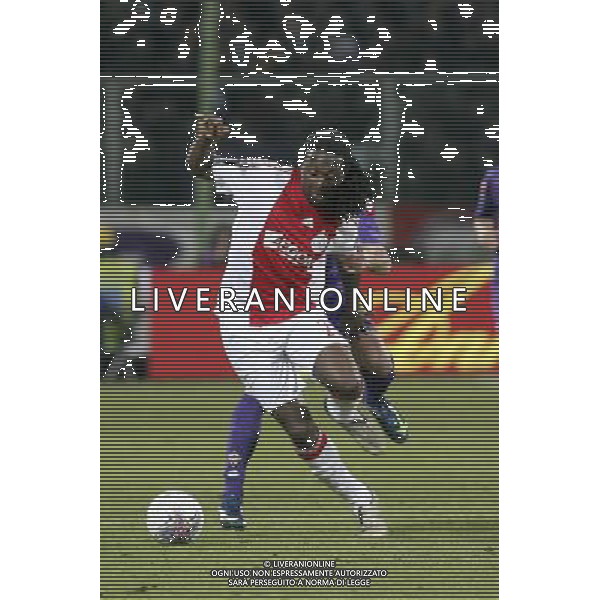 FIRENZE, 19 FEBBRAIO 2009 TERZO TURNO COPPA UEFA FIORENTINA AJAX AMSTERDAM NELLA FOTO: EVANDER SNO FOTO AG. A. LIVERANI SAS