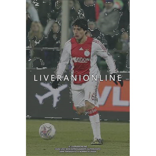 FIRENZE, 19 FEBBRAIO 2009 TERZO TURNO COPPA UEFA FIORENTINA AJAX AMSTERDAM NELLA FOTO: LUIS SUAREZ FOTO AG. A. LIVERANI SAS